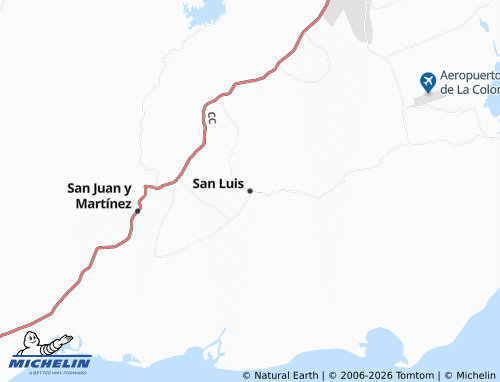 MICHELIN San Luis map - ViaMichelin