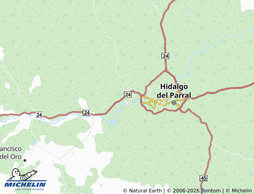 Mapa MICHELIN Gómez Morín - ViaMichelin