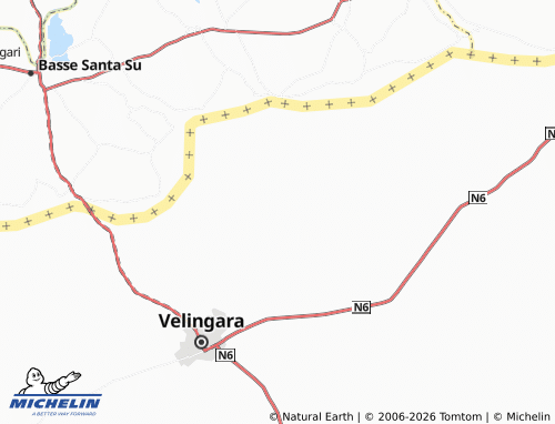Mapa MICHELIN Dianveli - ViaMichelin
