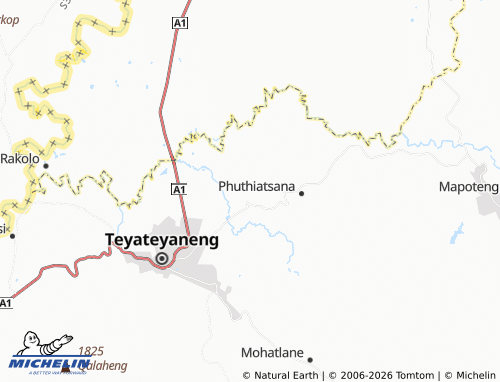 Mappa MICHELIN Ha Mokhehle - ViaMichelin