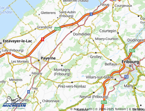 Mapa MICHELIN Léchelles - ViaMichelin