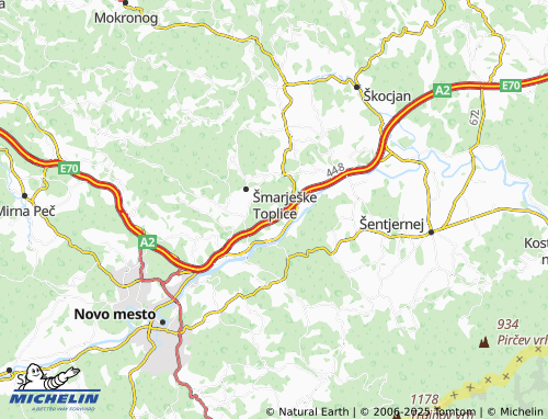 MICHELIN-Landkarte Dobovo - ViaMichelin