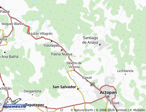 Mapa MICHELIN Cerritos - ViaMichelin