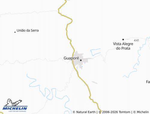 Mapa MICHELIN Planalto - ViaMichelin