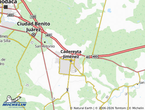 Mappa MICHELIN Candelario Ríos - ViaMichelin
