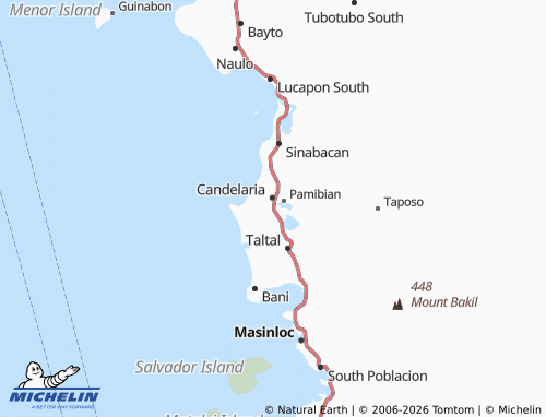 MICHELIN Catol map - ViaMichelin