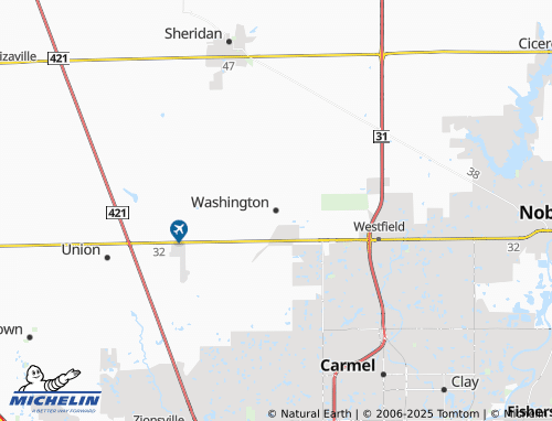 MICHELIN Washington map - ViaMichelin