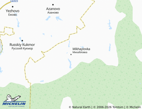 MICHELIN-Landkarte Mikhaylovka - ViaMichelin