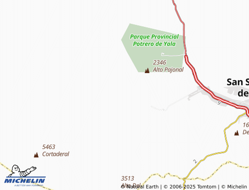 MICHELIN Termas de Reyes map - ViaMichelin