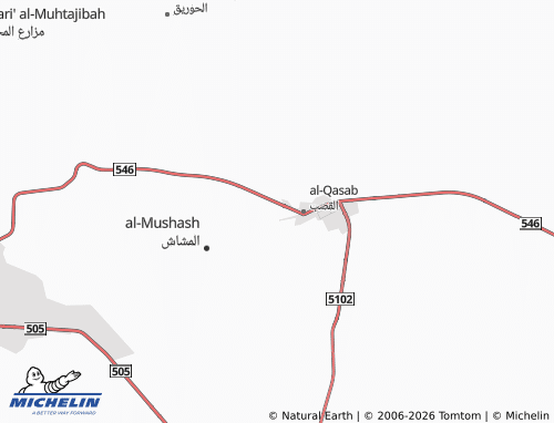 MICHELIN-Landkarte al-Sina'iyyah - ViaMichelin