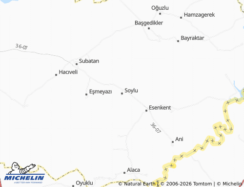 Mapa MICHELIN Soylu - ViaMichelin