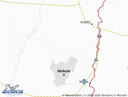 MICHELIN Adeha map - ViaMichelin