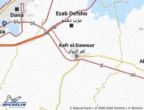 Mapa MICHELIN Munsha'at al-'Awqaf - ViaMichelin