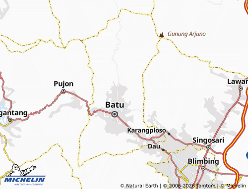 MICHELIN Bulukerto map - ViaMichelin