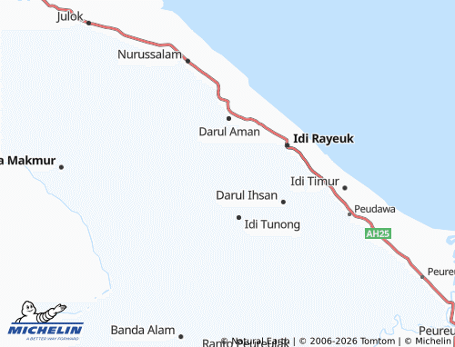 MICHELIN Seuneubok Buloh map - ViaMichelin