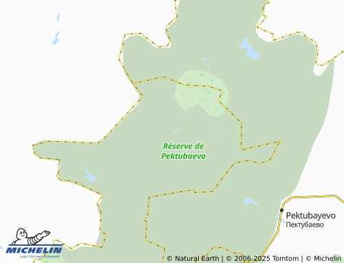 MICHELIN Bol'shoy Kuglanur map - ViaMichelin
