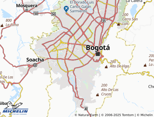 MICHELIN Autopista Muzu Oriental map - ViaMichelin