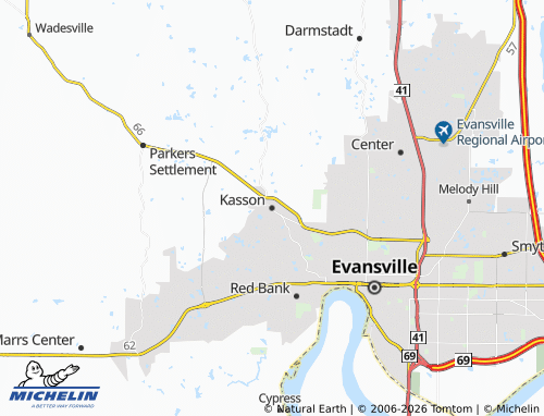 Mappa MICHELIN Kasson - ViaMichelin