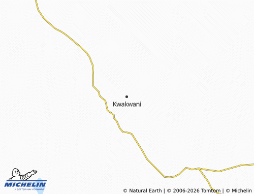Kaart MICHELIN Kwakwani - ViaMichelin