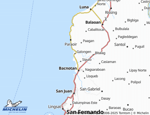 MICHELIN Tammocalao map - ViaMichelin