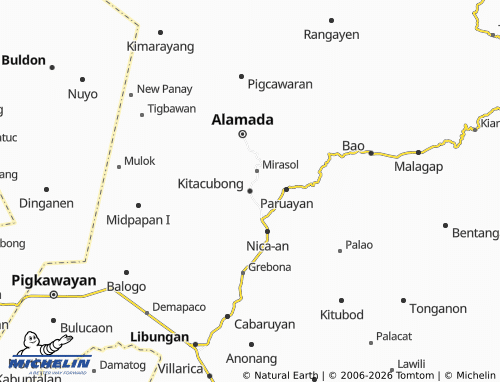 MICHELIN Kitacubong map - ViaMichelin
