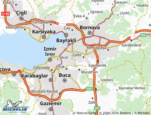 Mappa MICHELIN Meriç - ViaMichelin