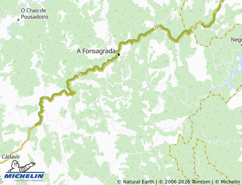 Mapa MICHELIN Cuíñas - ViaMichelin