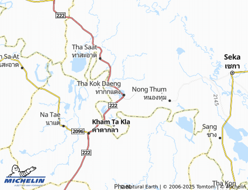 MICHELIN Tha Kok Daeng map - ViaMichelin