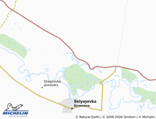 MICHELIN-Landkarte Vtoraya Pyatiletka - ViaMichelin
