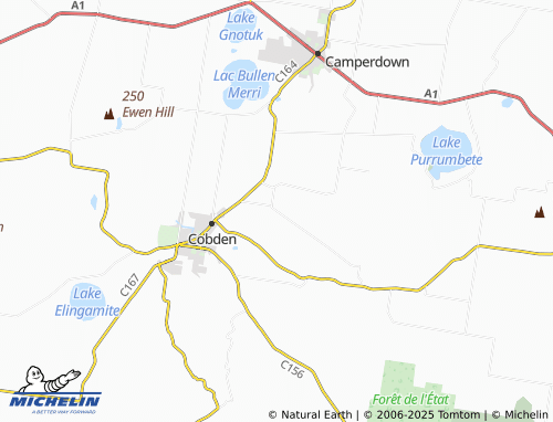MICHELIN Bostocks Creek map - ViaMichelin