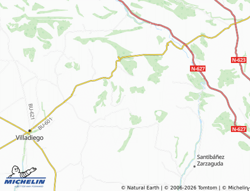 MICHELIN Bustillo del Páramo map - ViaMichelin