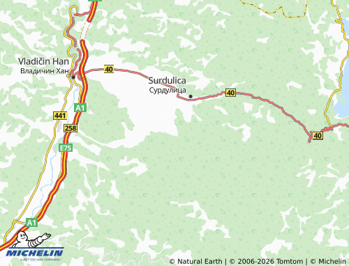 Mapa MICHELIN Masurica - ViaMichelin