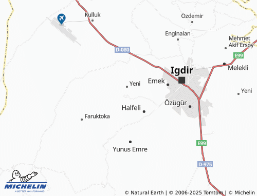 MICHELIN Hoşhaber map - ViaMichelin