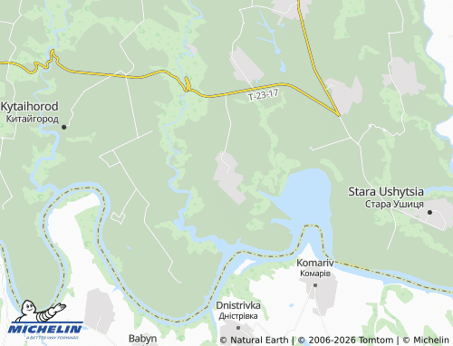MICHELIN Kolodiivka map - ViaMichelin