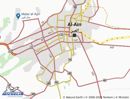MICHELIN Al Owainah map - ViaMichelin