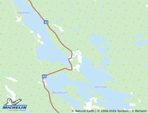Carte MICHELIN Hennan - ViaMichelin
