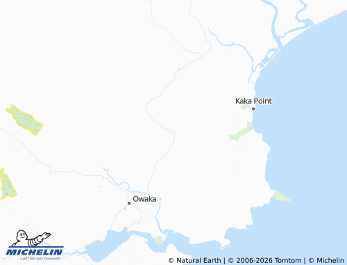 Mapa MICHELIN Ahuriri Flat - ViaMichelin