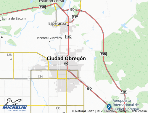 Mapa MICHELIN Villas del Campestre - ViaMichelin