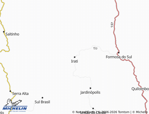 Mappa MICHELIN Irati - ViaMichelin