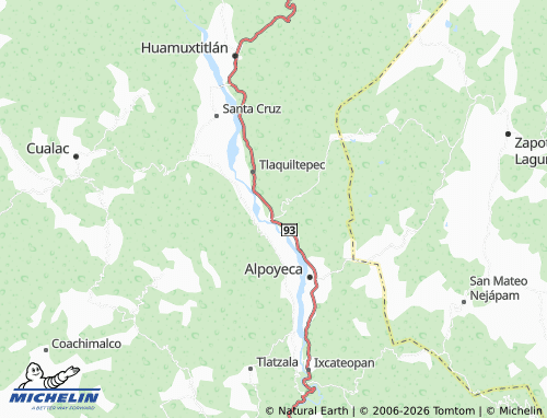 Mapa MICHELIN Los Cocos - ViaMichelin
