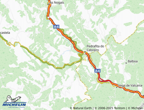 Mapa MICHELIN Barxamaior - ViaMichelin