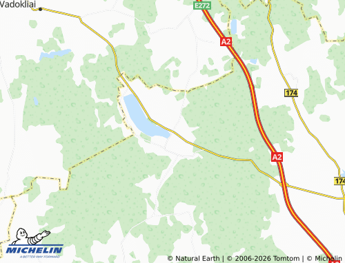 Mappa MICHELIN Lėnas - ViaMichelin