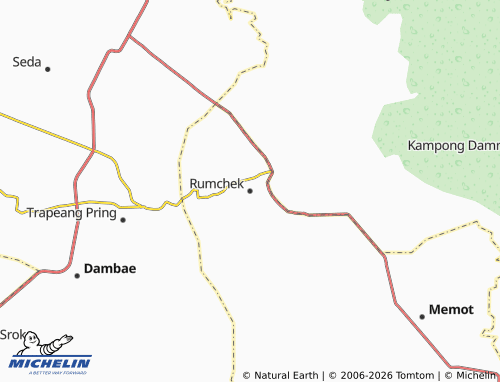 Mapa MICHELIN Rumchek - ViaMichelin