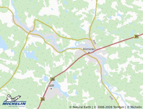 Carte MICHELIN Honkimäki - ViaMichelin