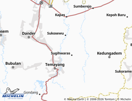 Mapa MICHELIN Jatitengah - ViaMichelin