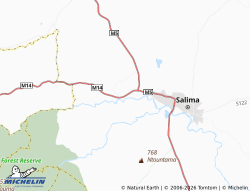 MICHELIN Chimubve map - ViaMichelin