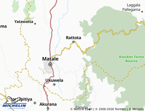 Mappa MICHELIN Galekoluwa - ViaMichelin