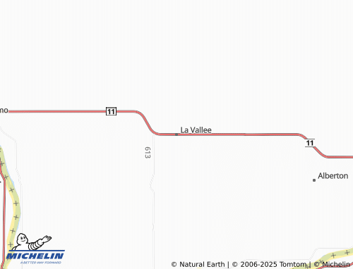 MICHELIN La Vallee map - ViaMichelin