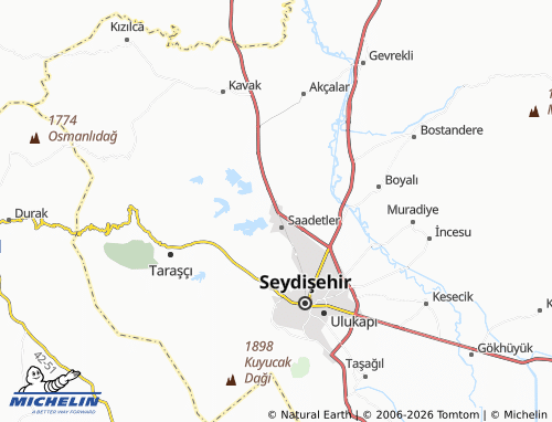 MICHELIN Bahçelievler map - ViaMichelin