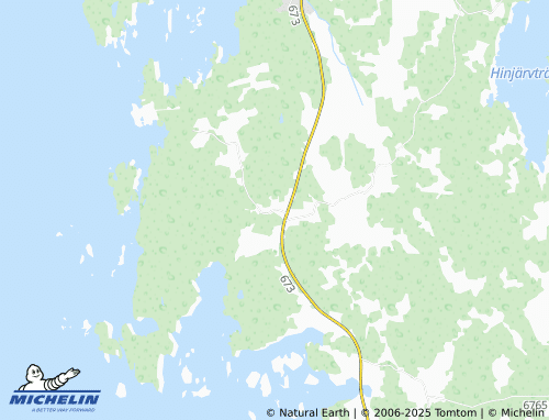 MICHELIN Töjby map - ViaMichelin